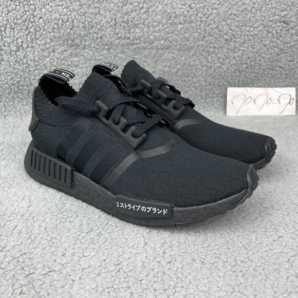 HOT R1 Triple Black Black Nmds Mens Adidas NMD R1 Mens